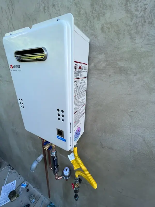 Tankless water heater installation for Jacks Reef homes